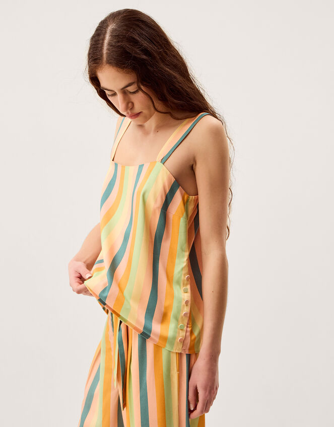 Clemence Elodie Stripe Cami Top Multi