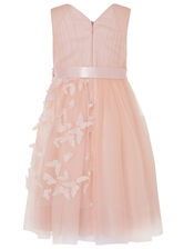 3D Butterfly Wrap Dress, Pink (PINK), large