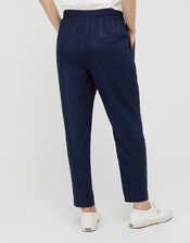 Harriet Tapered Joggers in LENZING™ TENCEL™, Blue (NAVY), large