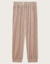 Sparkle Velour Joggers, Purple (LILAC), large