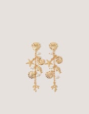 Sea Charm Drop Earrings, , large