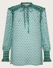 Zuri Blouse, Green (GREEN), large