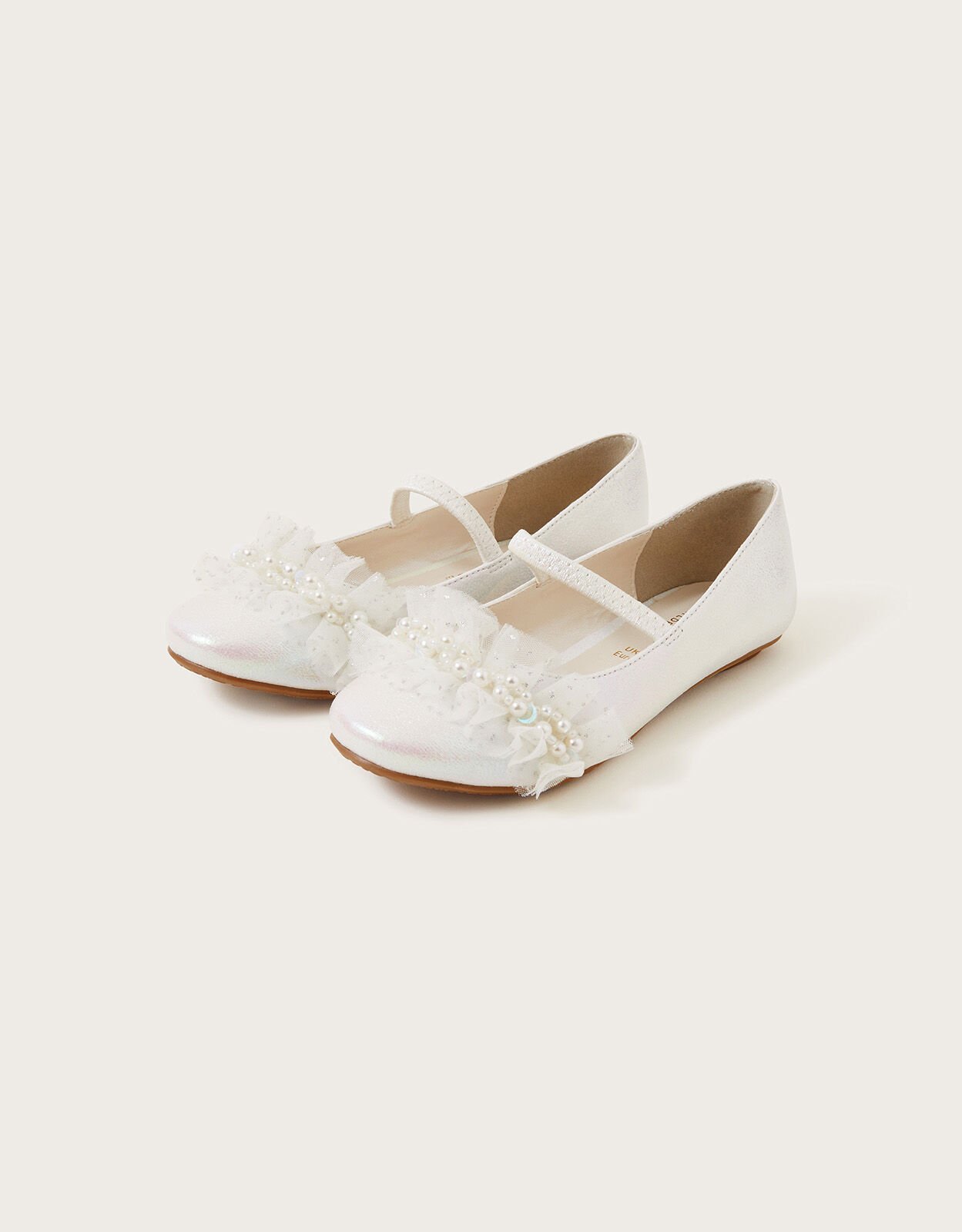 Flower girl ivory shoes uk outlet