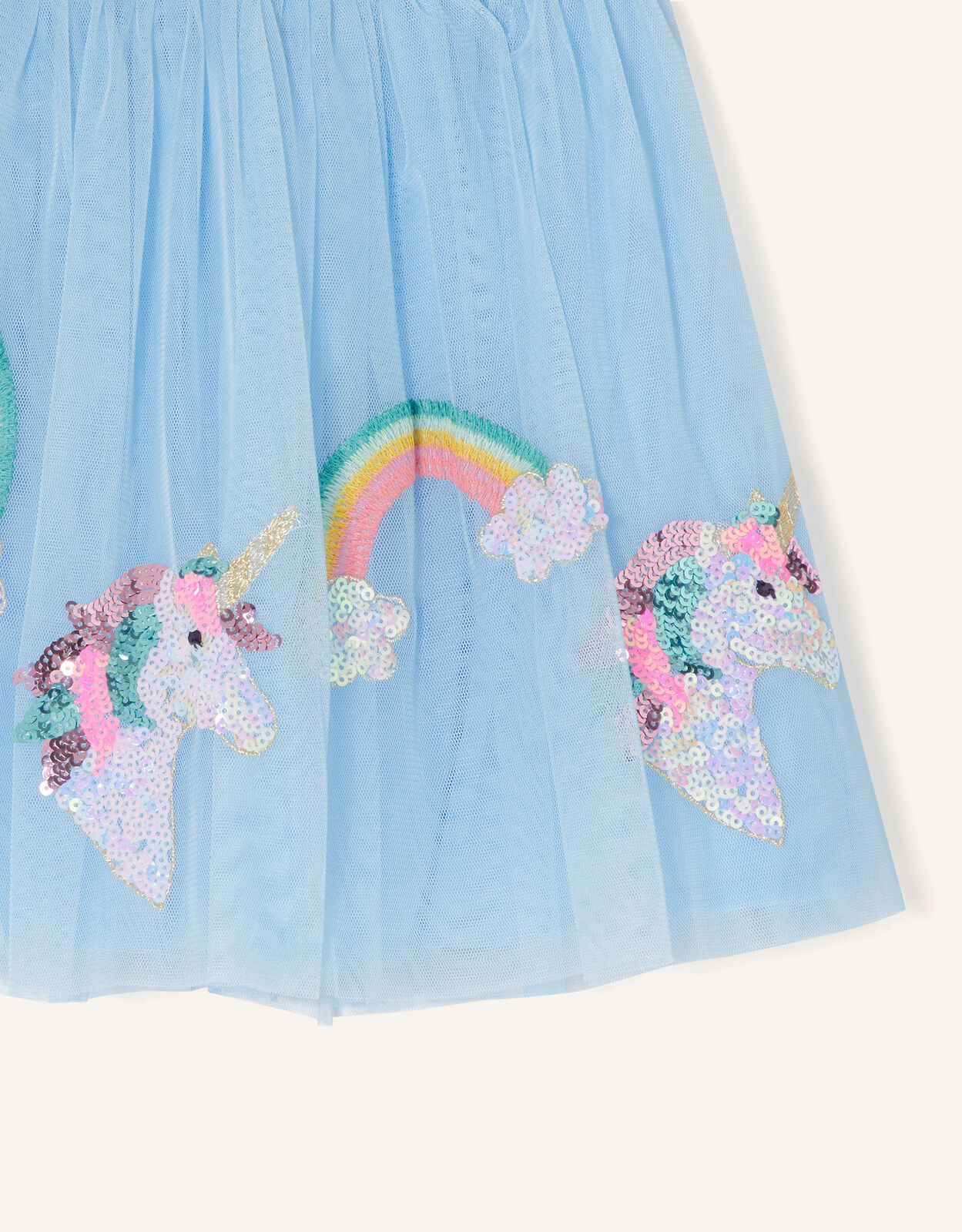 Unicorn embroidered skirt discount