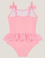 Baby Ruffle Skirt Swimsuit, Pink (PINK), large