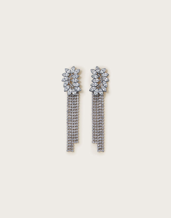 Diamate Drop Statement Earrings, , large