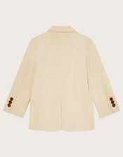 Smart Pocket Detail Blazer, Natural (STONE), large