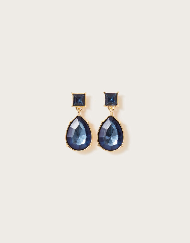 Stone Drop Earrings, , large