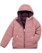 T&ouml;astie Reversible Water Repellent Puffer Jacket, Pink (PINK), large