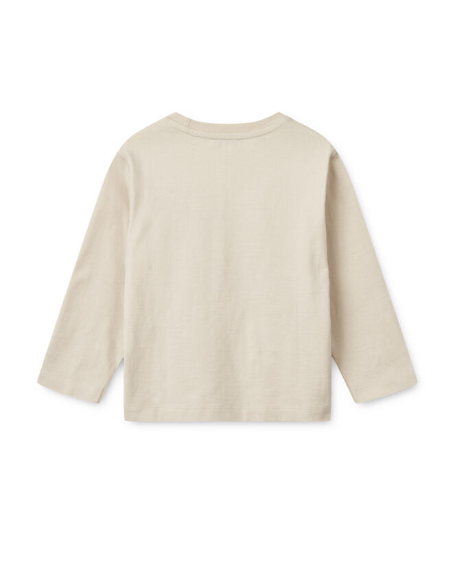 Liewood Unicorn Print Long Sleeve Top, Ivory (IVORY), large