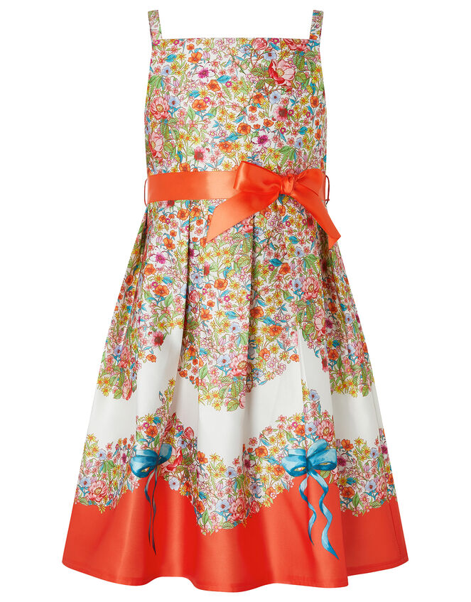 Jasmine Ditsy Floral Twill Dress, Multi (MULTI), large