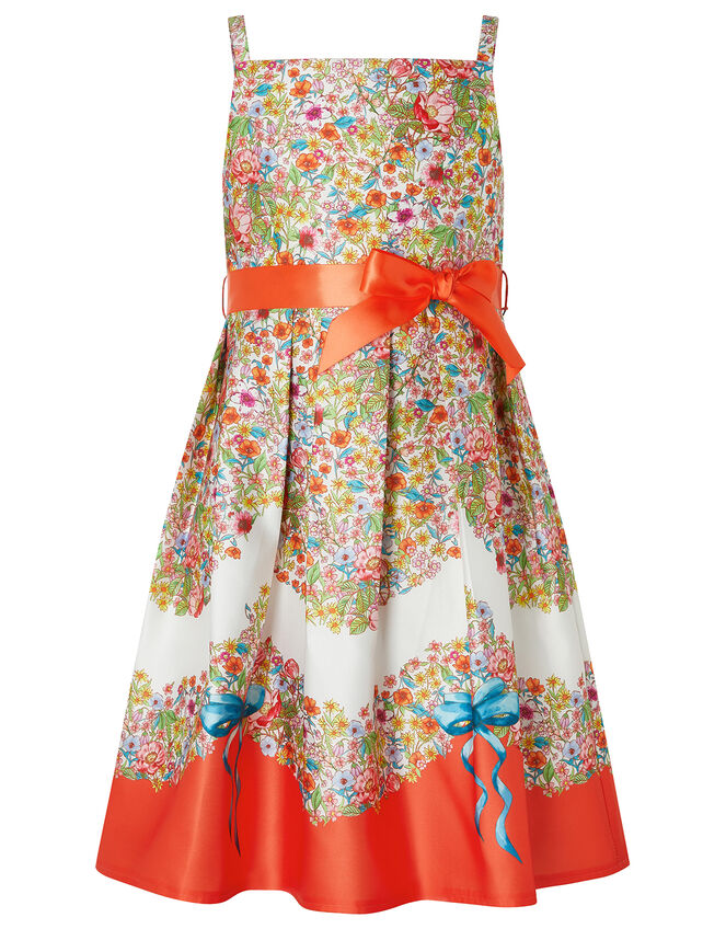 Jasmine Ditsy Floral Twill Dress, Multi (MULTI), large