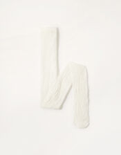 Butterfly Lacey Tights, Ivory (IVORY), large