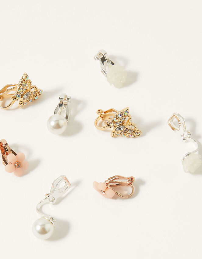 Pretty Clip On Earring Set, , large