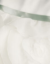 Organza Flower Can Can Dress, Ivory (IVORY), large