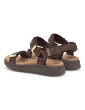 Woden Line Sandals, Brown (BROWN), large
