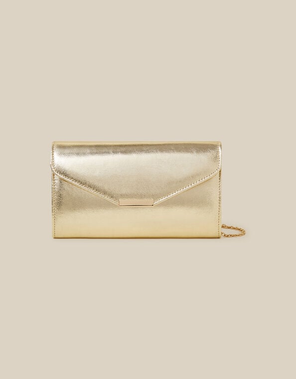 Metallic Clutch Bag, , large