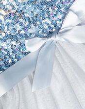 Ombre Sequin Truth Dress, Blue (BLUE), large