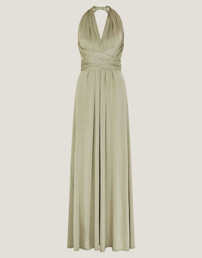 Thea Multiway Bridesmaid Dress, Green (SAGE), large