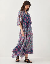 East Emelia Floral Print Maxi Dress, Multi (MULTI), large