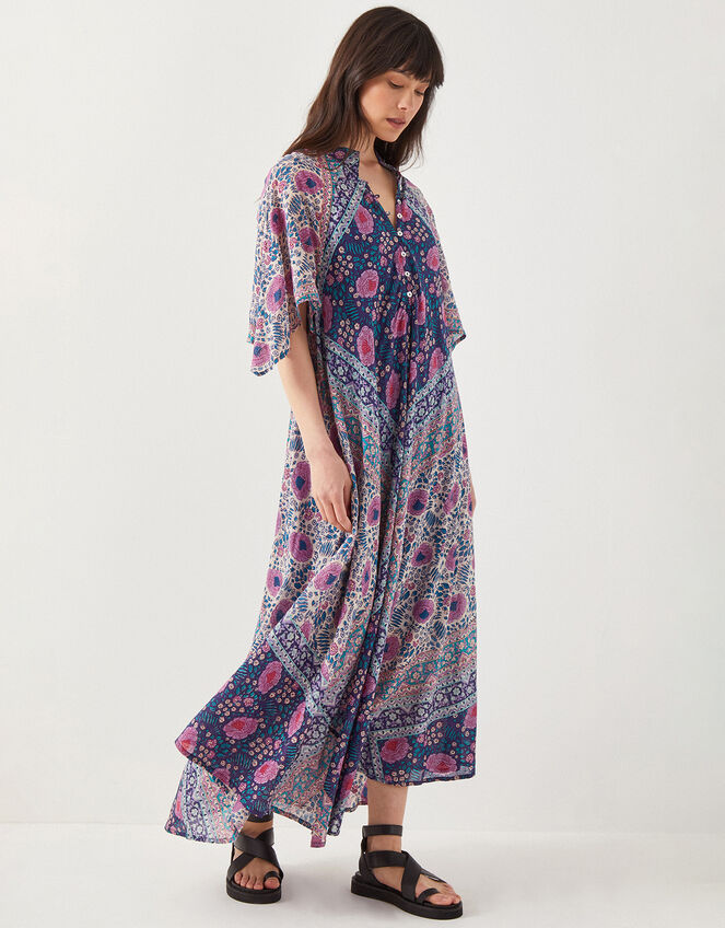 East Emelia Floral Print Maxi Dress, Multi (MULTI), large