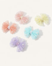 Rainbow Bow-Tique Hair Clips, , large
