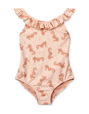 Liewood Kallie Seahorse Swimsuit, Natural (ECRU), large