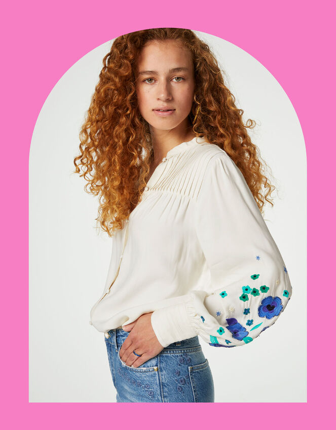 Fabienne Chapot Harry Blouse, Cream (CREAM), large
