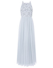 Constance Sequin Bridesmaid Dress, Blue (BLUE), large