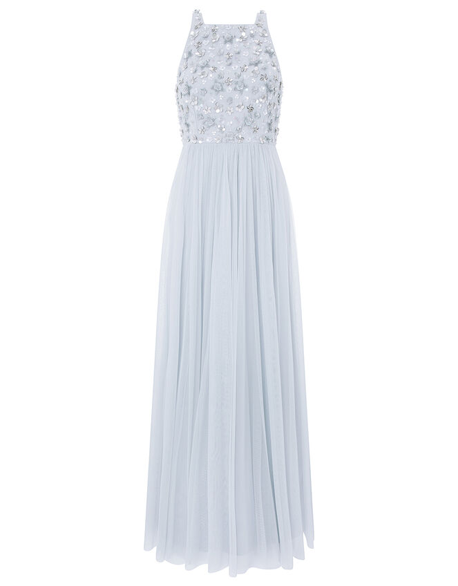 Constance Sequin Bridesmaid Dress, Blue (BLUE), large