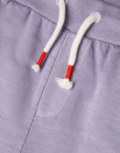 Jersey Drawstring Shorts, Blue (BLUE), large