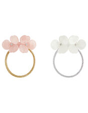 Resin Flower Stretch Hair Bands, Multi (MULTI), large
