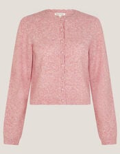 Sera Scallop Cardigan, Pink (PINK), large