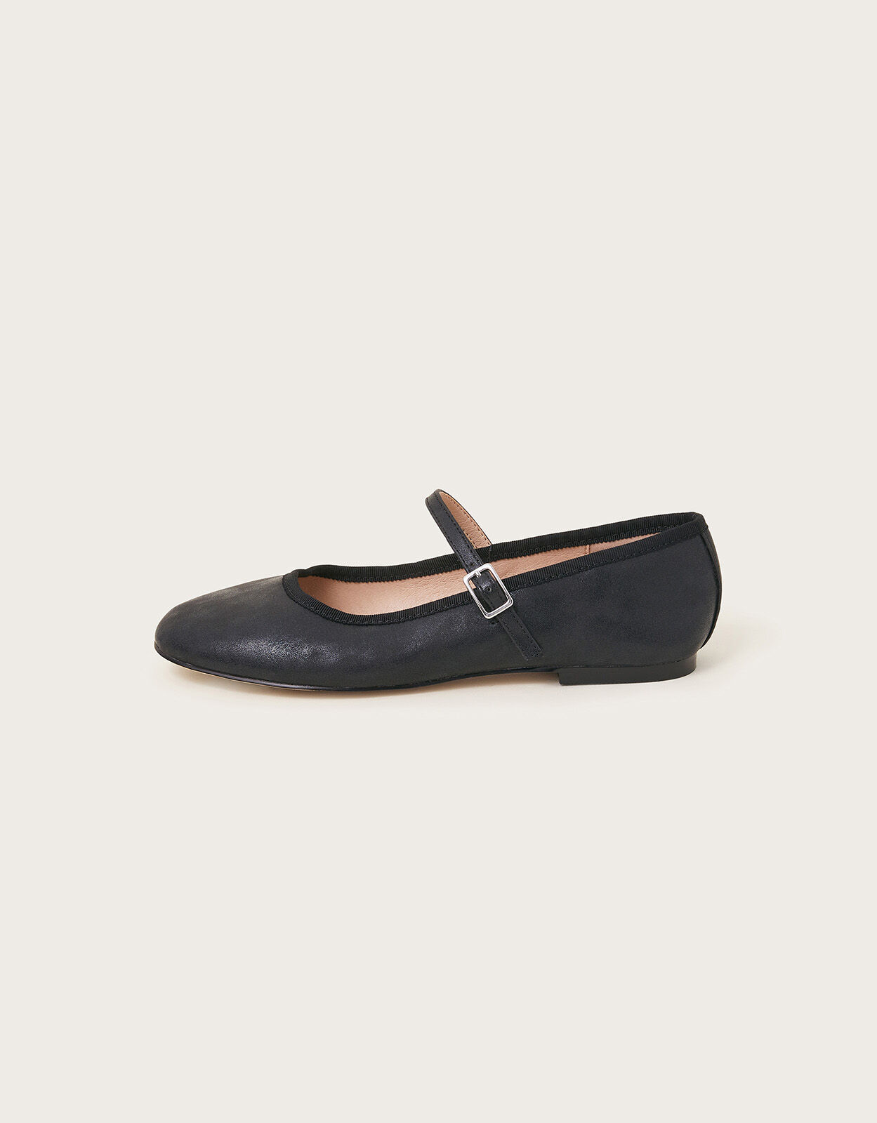 Mary Jane Flats Black Women s Shoes Monsoon UK