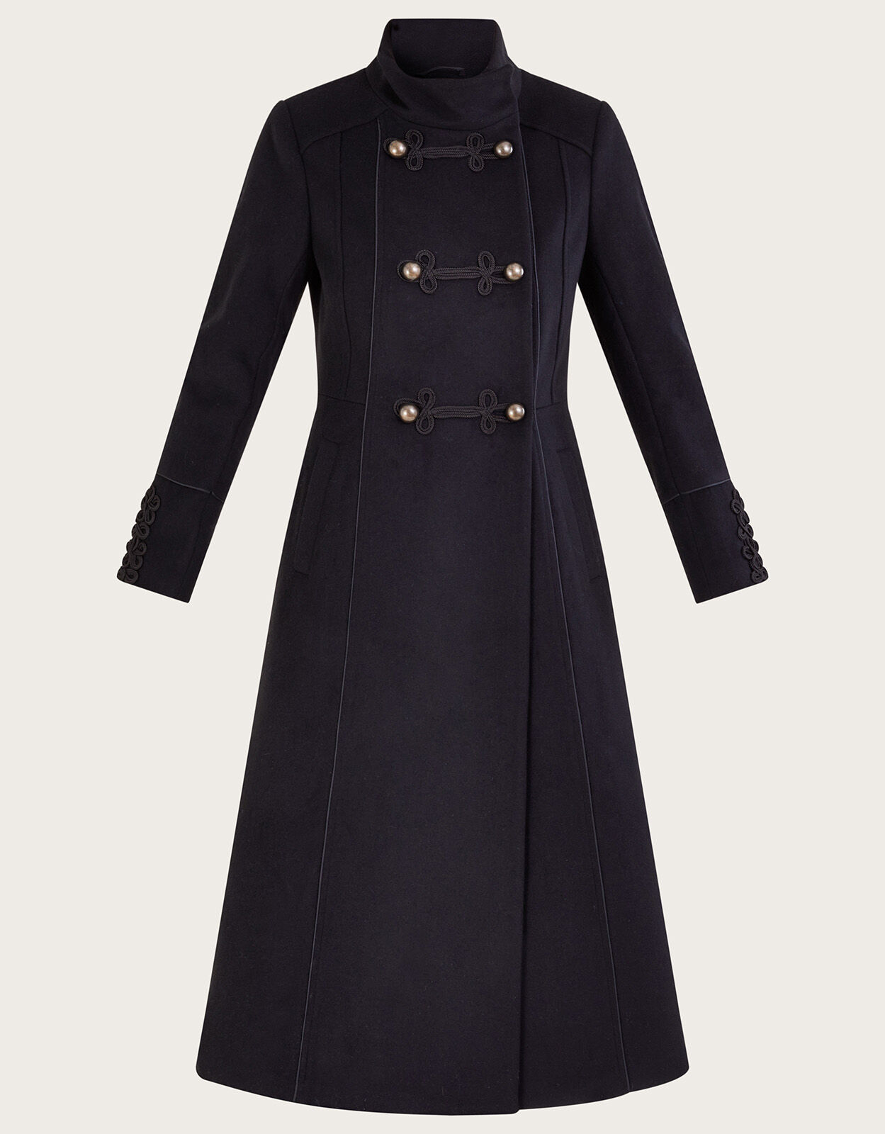 Ladies military coat on sale