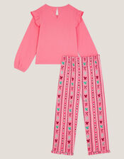 Christmas Bauble Pyjama Set, Pink (PINK), large