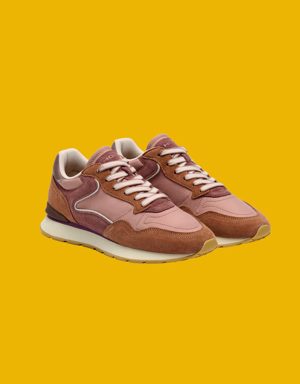 Hoff City Suede Trainers, Brown (BROWN), large