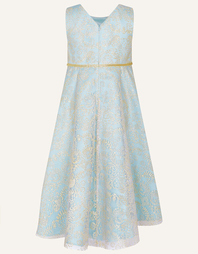 Amelina Glitter Lace Dress, Blue (BLUE), large