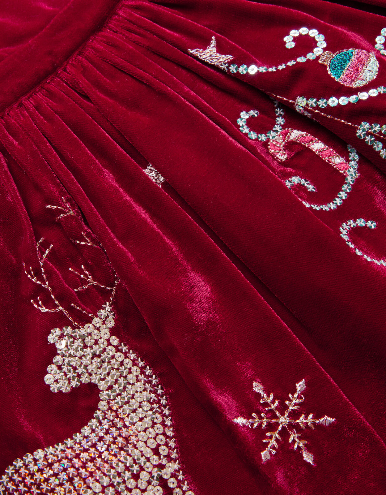Baby velvet outlet christmas dress