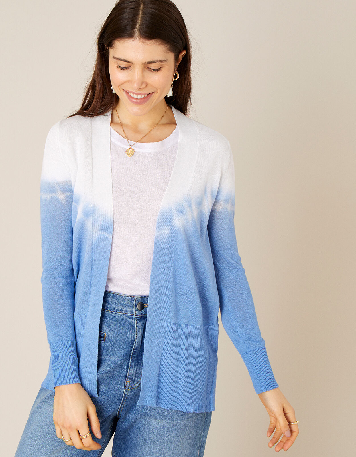 Tie dye cardigan on sale