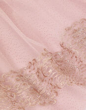 Baby Ayra Sparkle Lace Dress, Pink (PINK), large