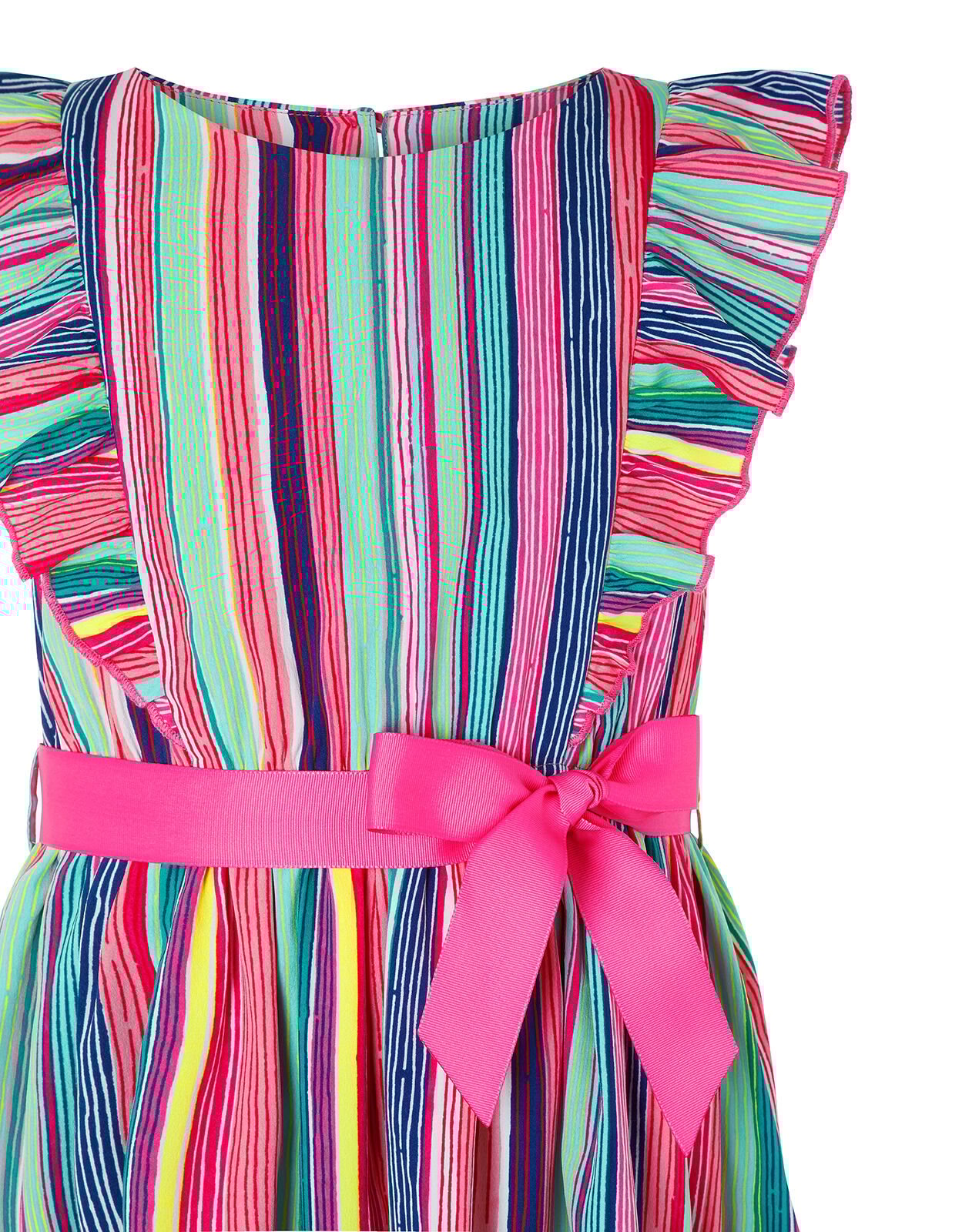 Monsoon ribbon stripe dress shop