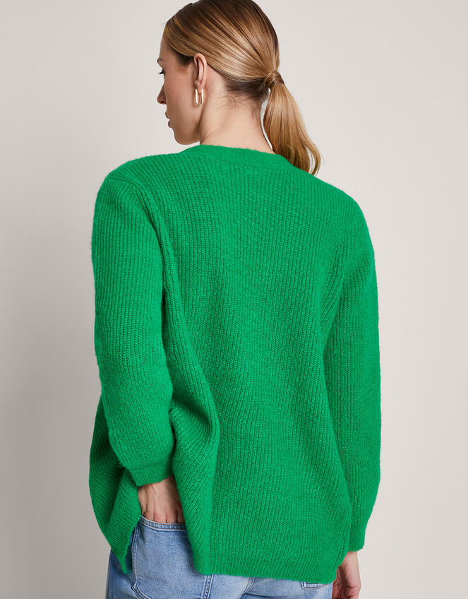 Sula Supersoft Cardigan, Green (GREEN), large