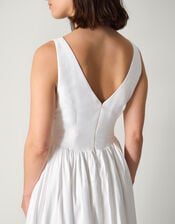 Colette Midi Wedding Dress, Ivory (IVORY), large