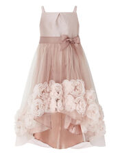 Blossom Rose High Low Dress, Pink (PINK), large