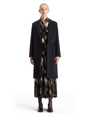 Scotch and Soda Metallic Tie Neck Maxi Dress, Black (BLACK), large