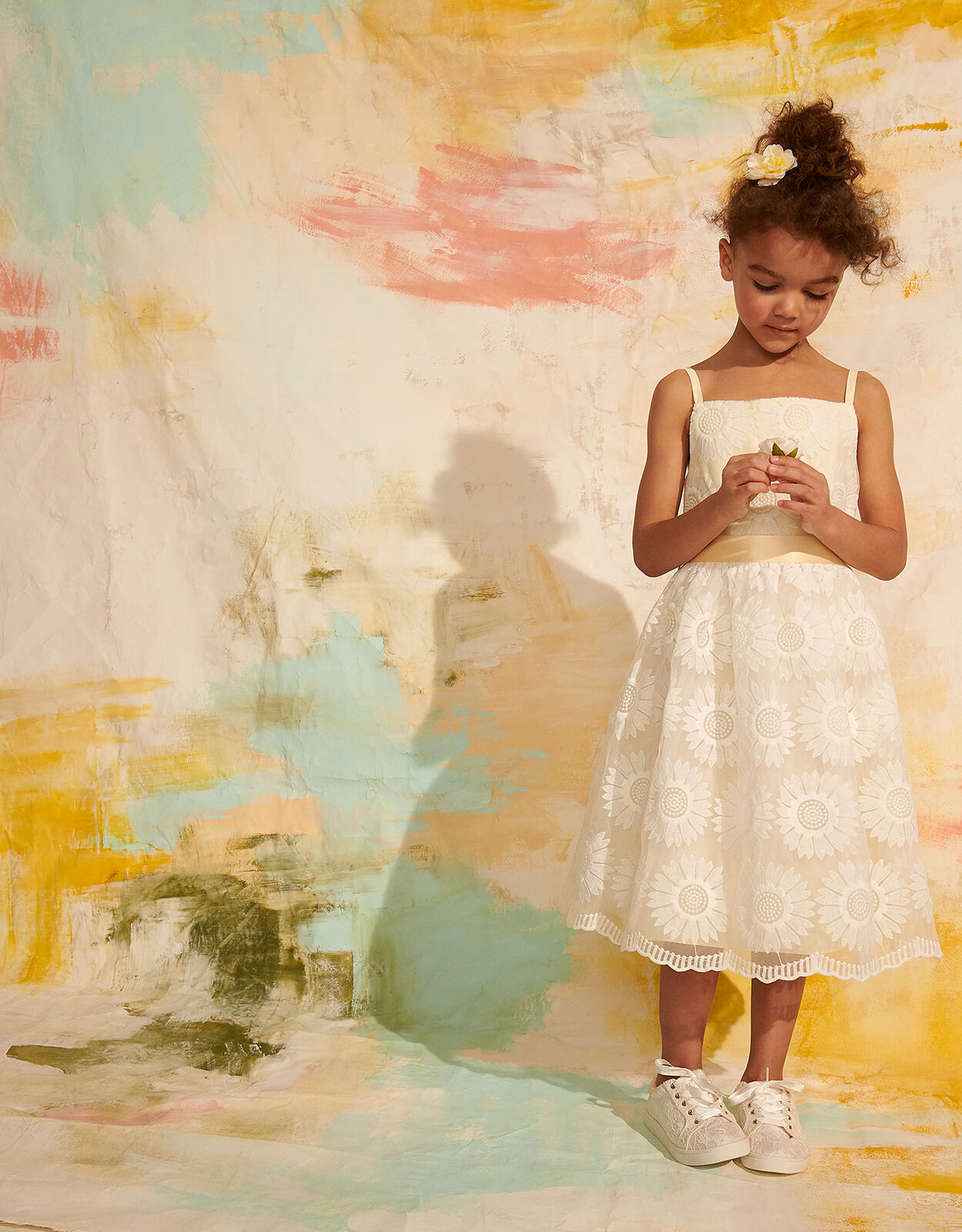 Sunflower dresses for little girls new arrivals
