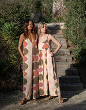 Lyrical Sisters Desert Bubble Print Jumpsuit, Multi (MULTI), large