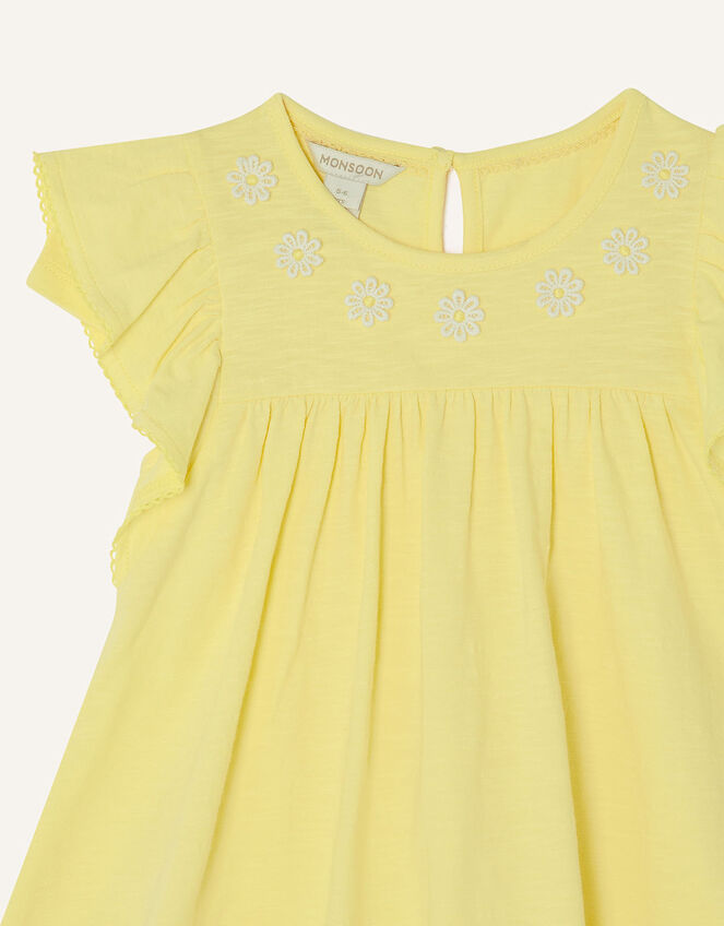 Daisy Trim Tee, Yellow (YELLOW), large