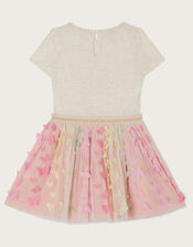3D Butterfly Disco Dress, Pink (PINK), large